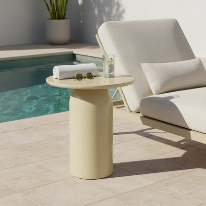 LH Home Vision Concrete Outdoor Side Table