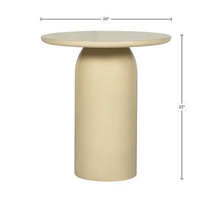 LH Home Vision Concrete Outdoor Side Table