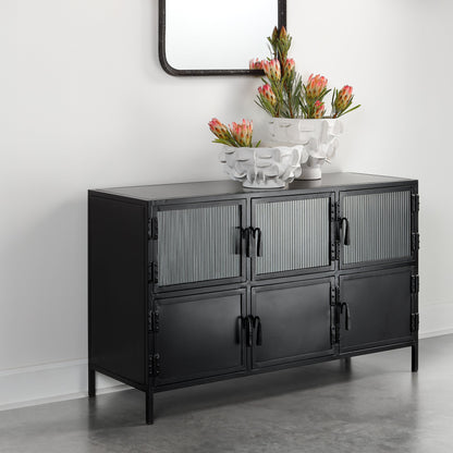 Vitrino 6 Door Console-Accent Cabinets-Jamie Young-Sideboards and Things