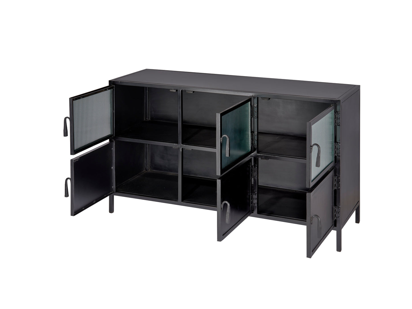 Vitrino 6 Door Console-Accent Cabinets-Jamie Young-Sideboards and Things