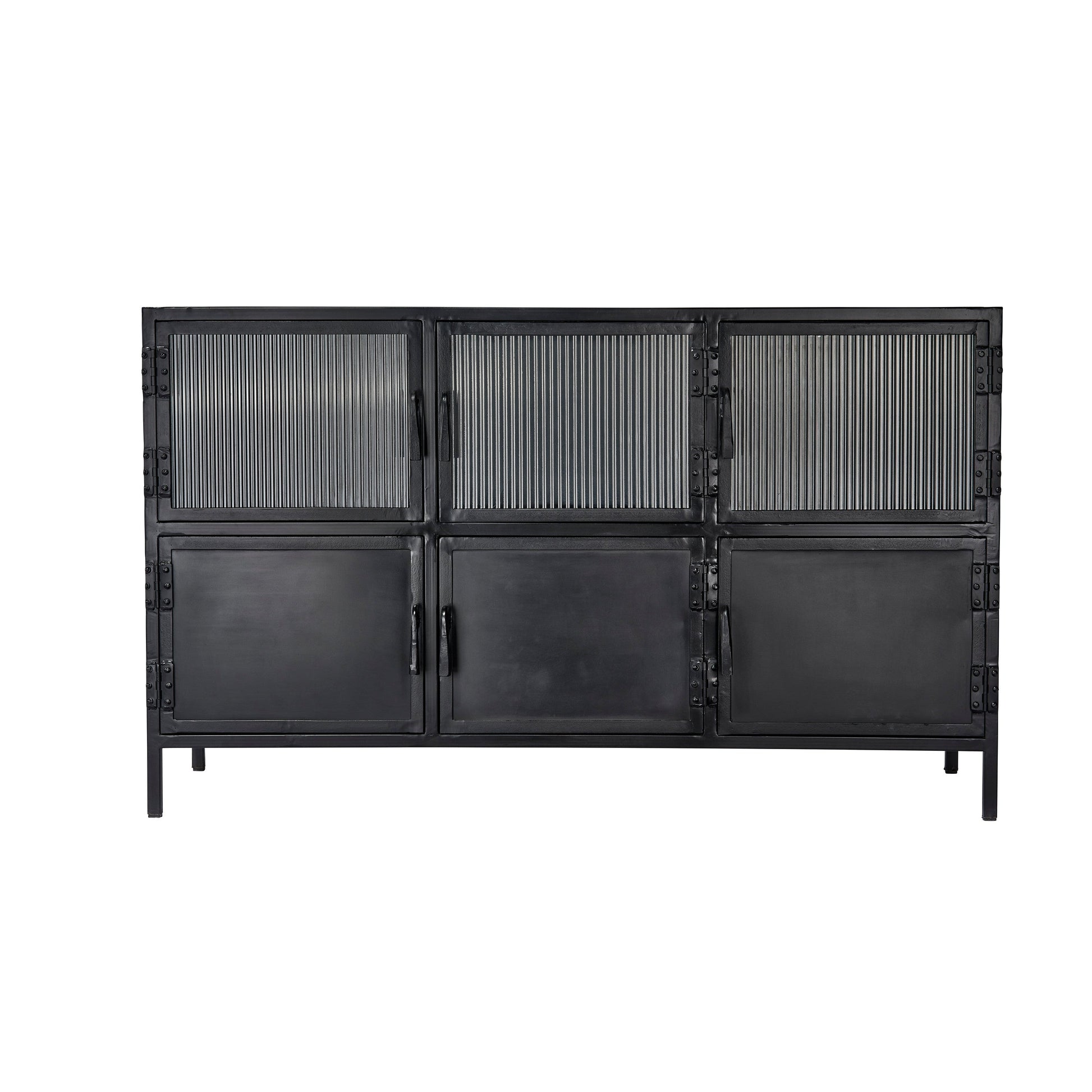 Vitrino 6 Door Console-Accent Cabinets-Jamie Young-Sideboards and Things