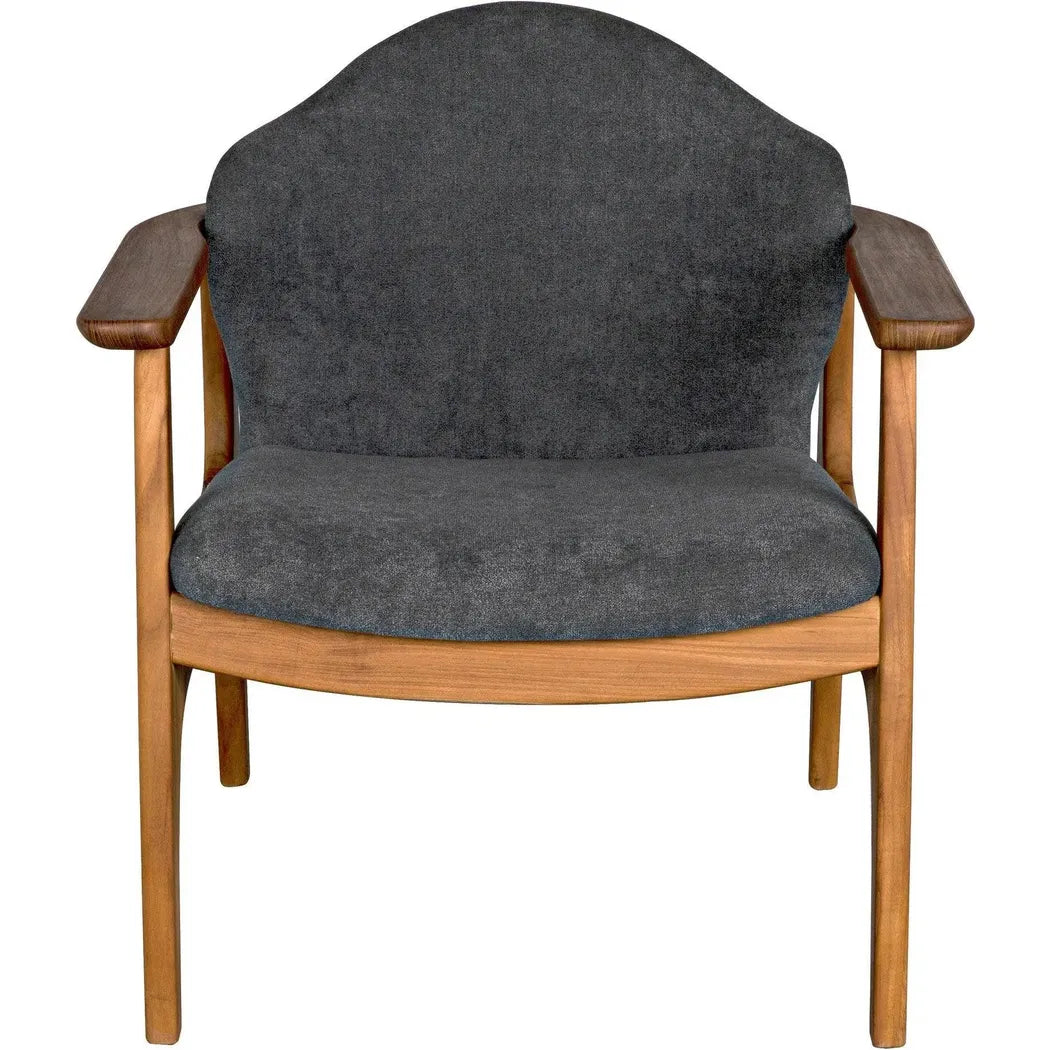 Vittorio Chair w/ Grey Fabric