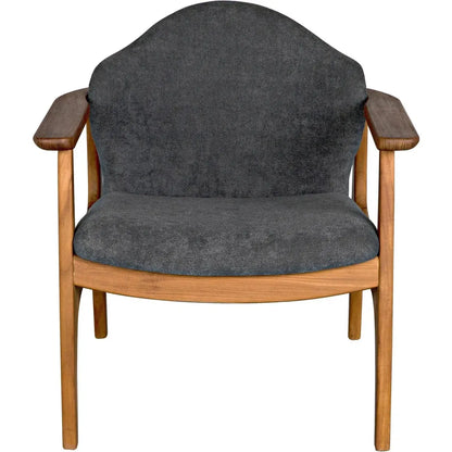 Vittorio Chair w/ Grey Fabric
