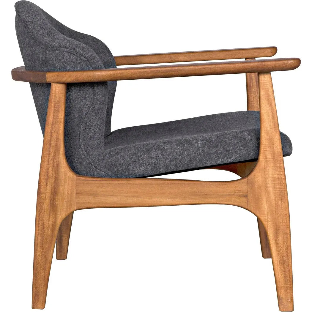 Vittorio Chair w/ Grey Fabric