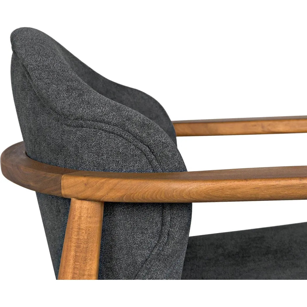 Vittorio Chair w/ Grey Fabric