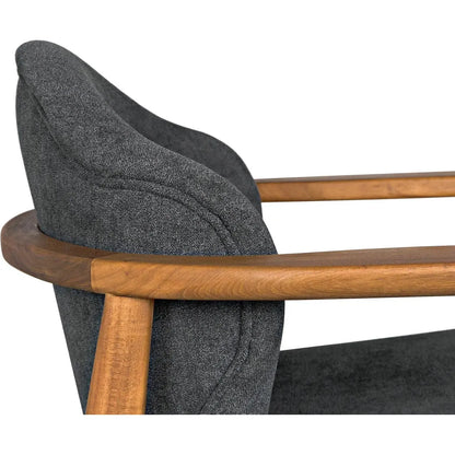 Vittorio Chair w/ Grey Fabric