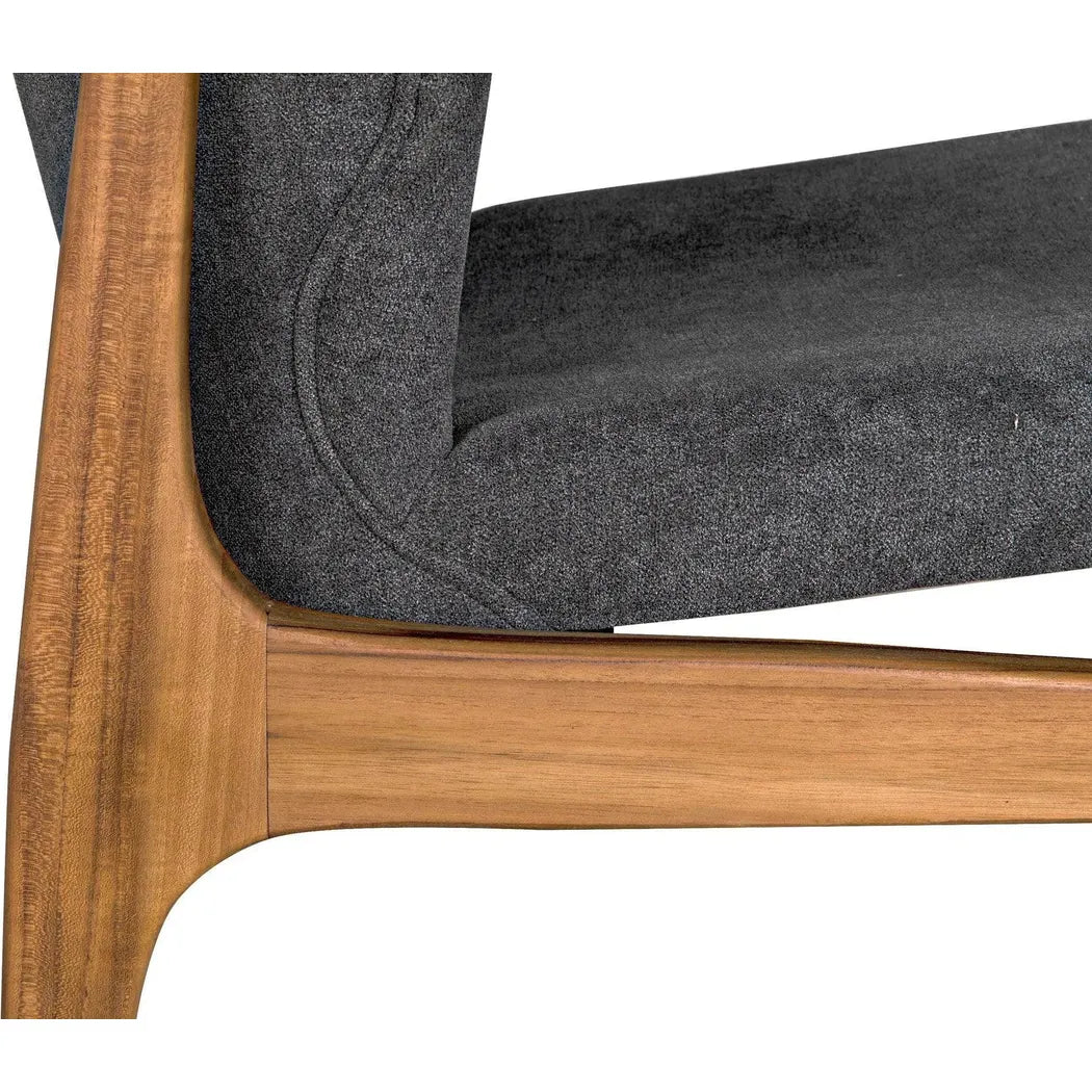 Vittorio Chair w/ Grey Fabric