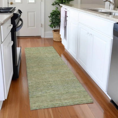 LOOMLAN Rugs Viviennea Gold Washable Indoor-Outdoor Rug