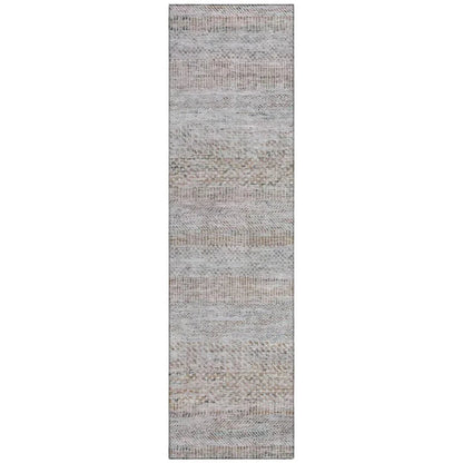 LOOMLAN Rugs Viviennea Ivory Washable Indoor-Outdoor Rug