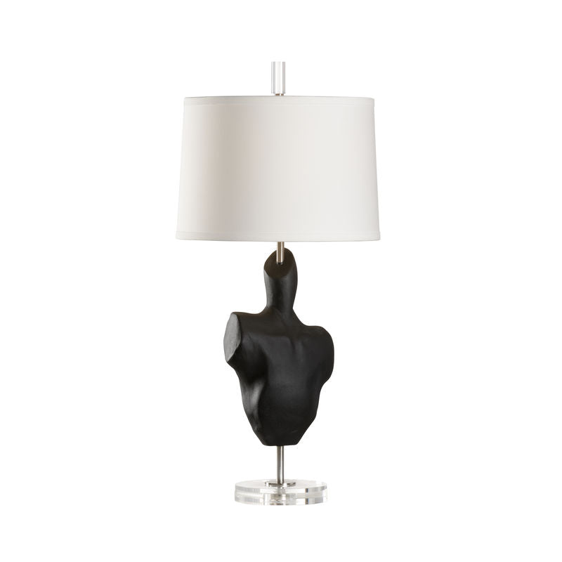 Wildwood Vogue Crystal Base Table Lamp