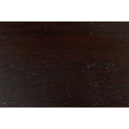 Voltes Desk, Ebony Walnut with Black Steel