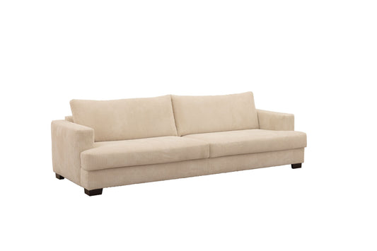 LOOMLAN Custom Upholstery Waterfall Scandinavian Minimalist Fabric Loveseat