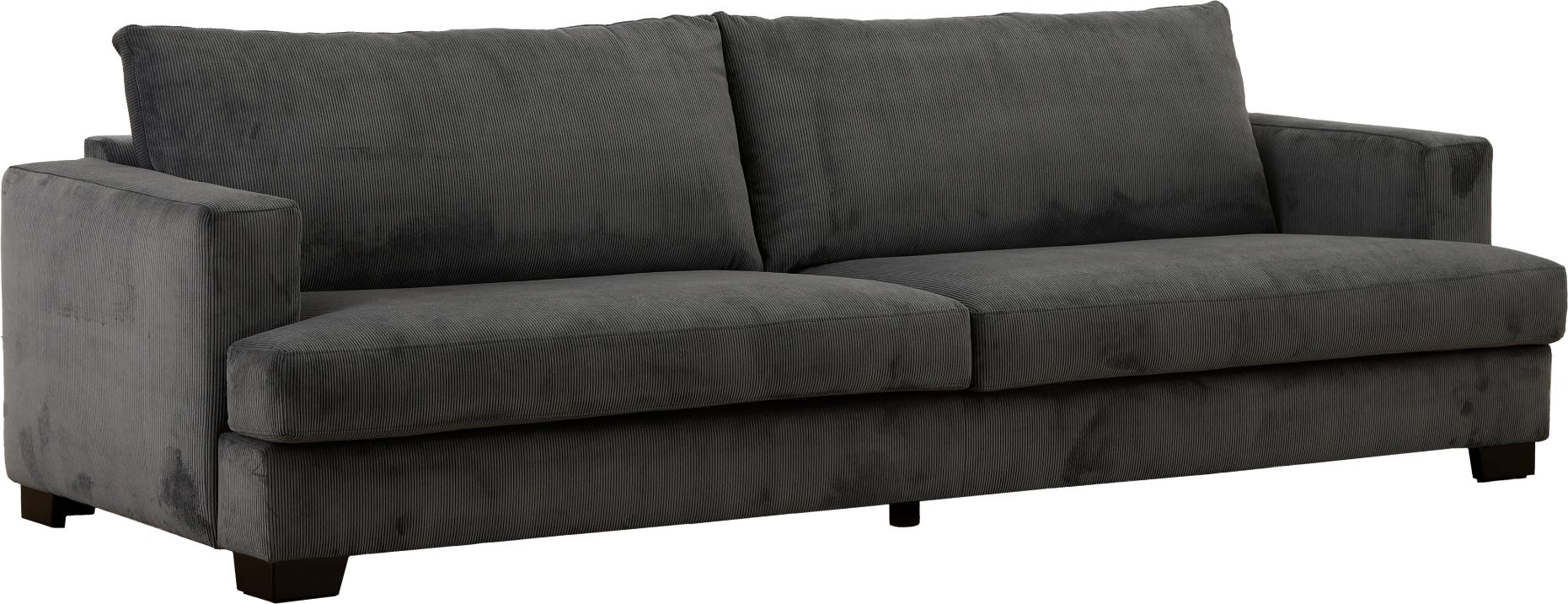 LOOMLAN Custom Upholstery Waterfall Scandinavian Minimalist Fabric Loveseat