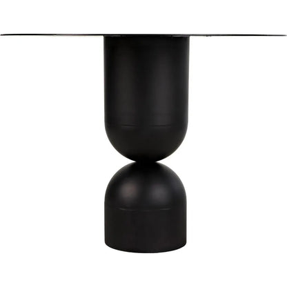 Wanda Dining Table, Black Steel