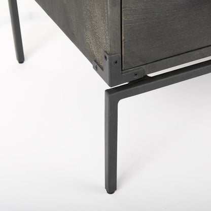 Mercana Ward Three Drawers Wooden Chest