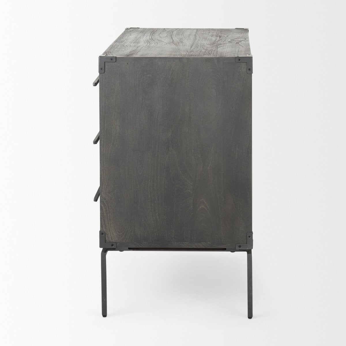 Mercana Ward Three Drawers Wooden Chest