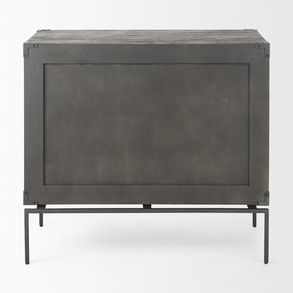 Mercana Ward Three Drawers Wooden Chest
