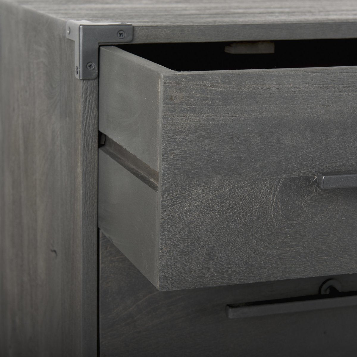 Mercana Ward Three Drawers Wooden Chest