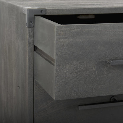 Mercana Ward Three Drawers Wooden Chest