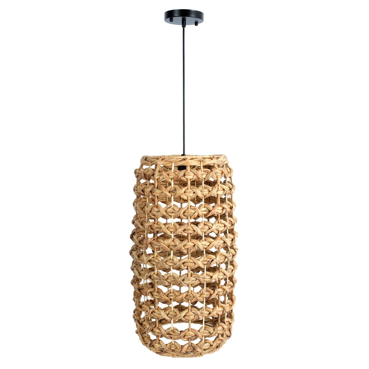LH Home Water Hyacinth Long Chandelier
