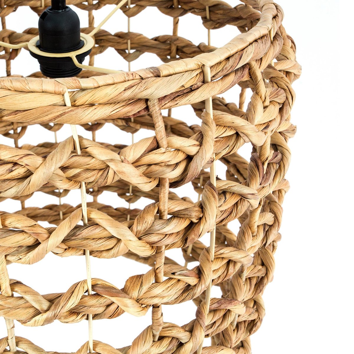 LH Home Water Hyacinth Round Chandelier