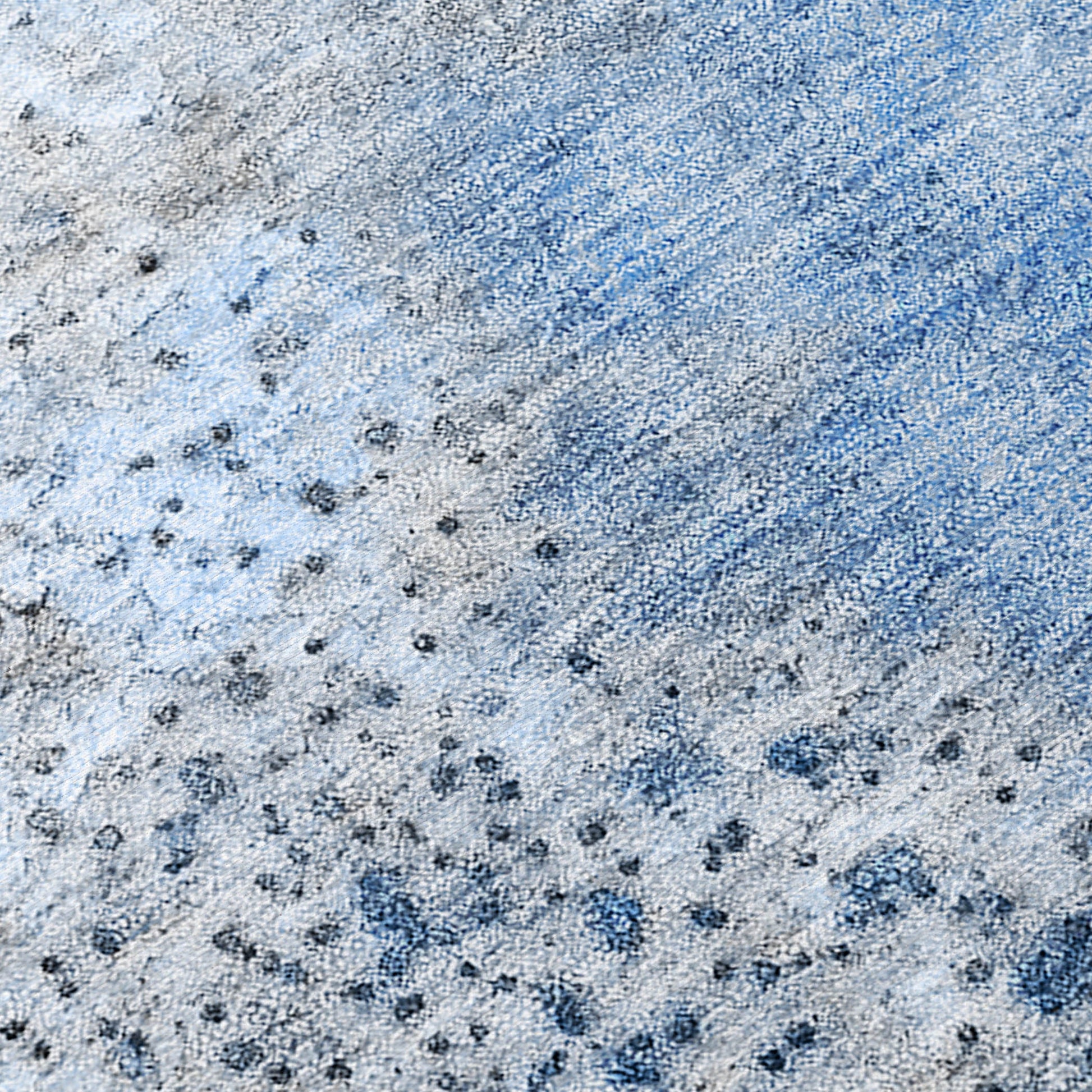 Addison Rugs Watercolors Navy Washable Indoor-Outdoor Rug