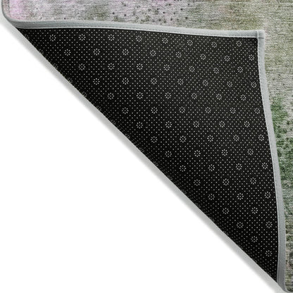 Addison Rugs Watercolors Purple Washable Indoor-Outdoor Rug