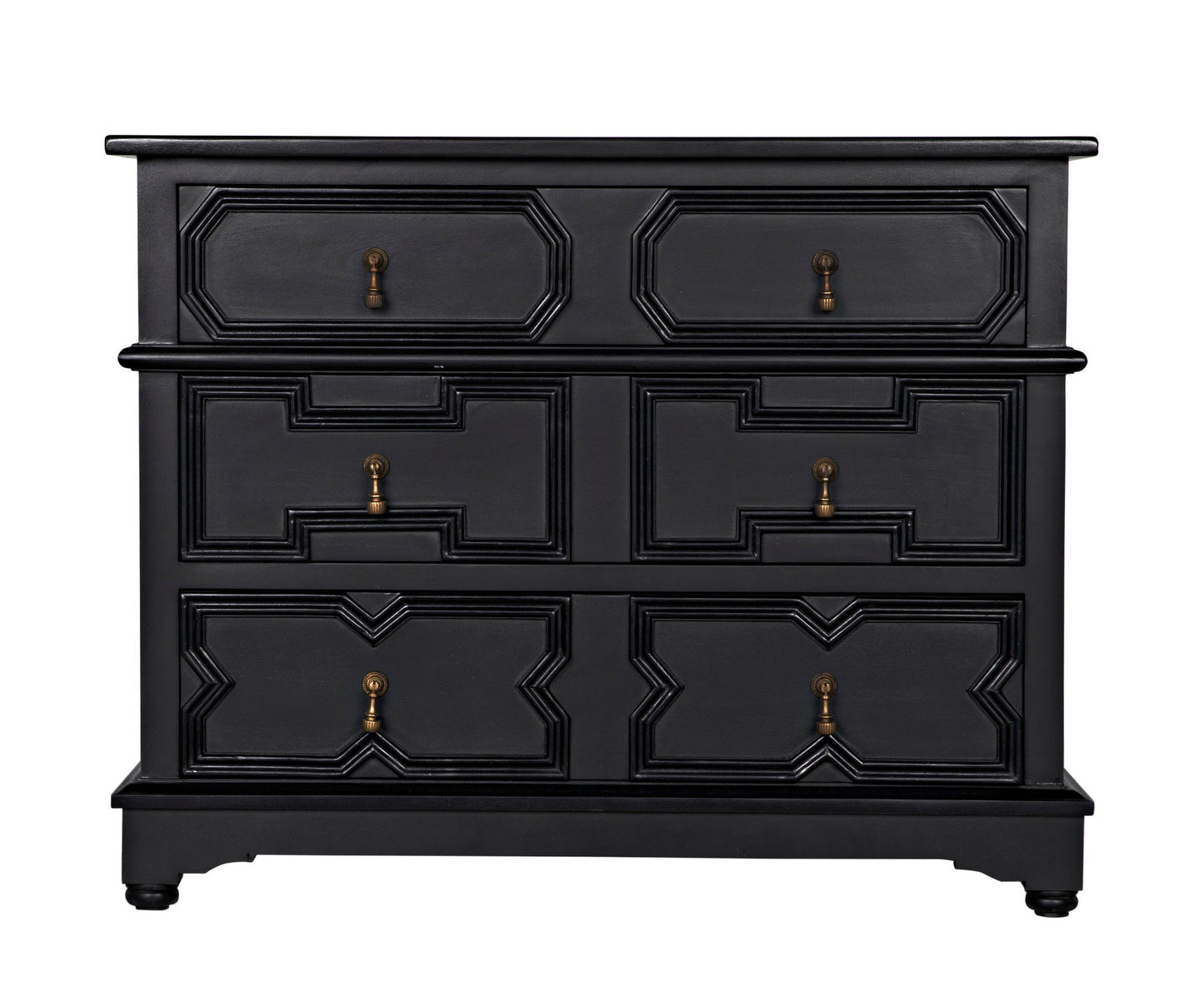 Watson Wood Black Dresser-Dressers-Noir-Sideboards and Things