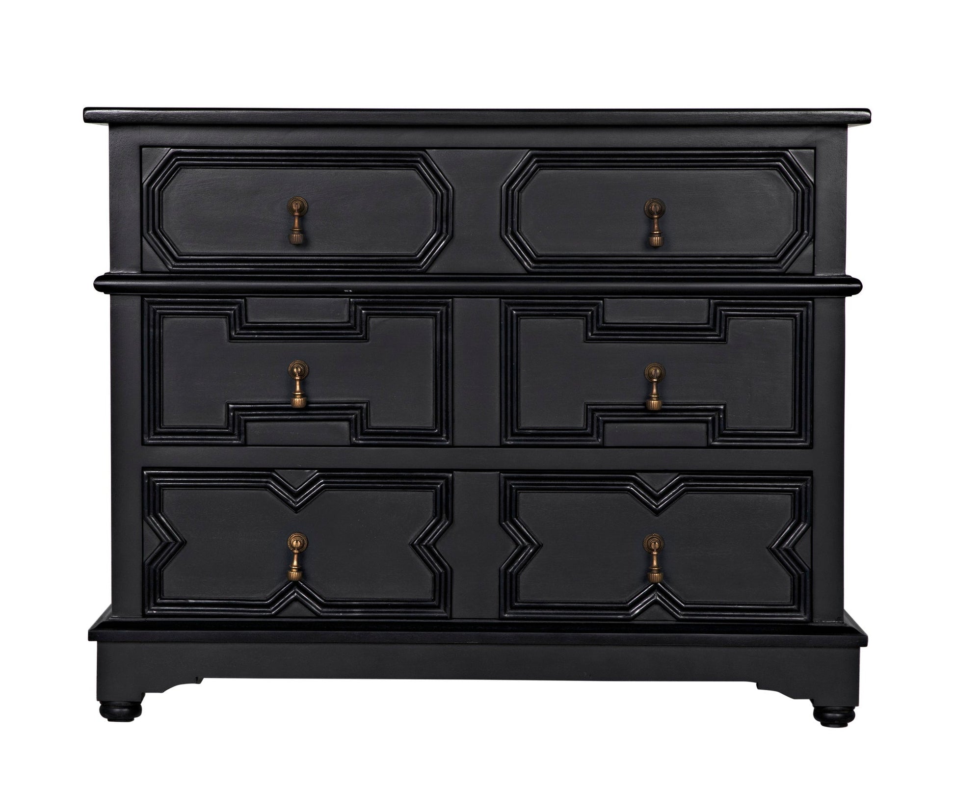 Watson Wood Black Dresser-Dressers-Noir-Sideboards and Things