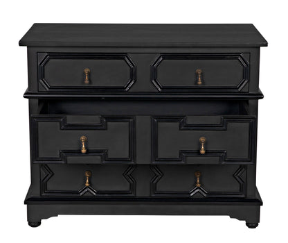 Watson Wood Black Dresser-Dressers-Noir-Sideboards and Things