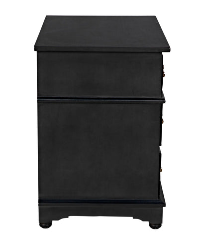 Watson Wood Black Dresser-Dressers-Noir-Sideboards and Things