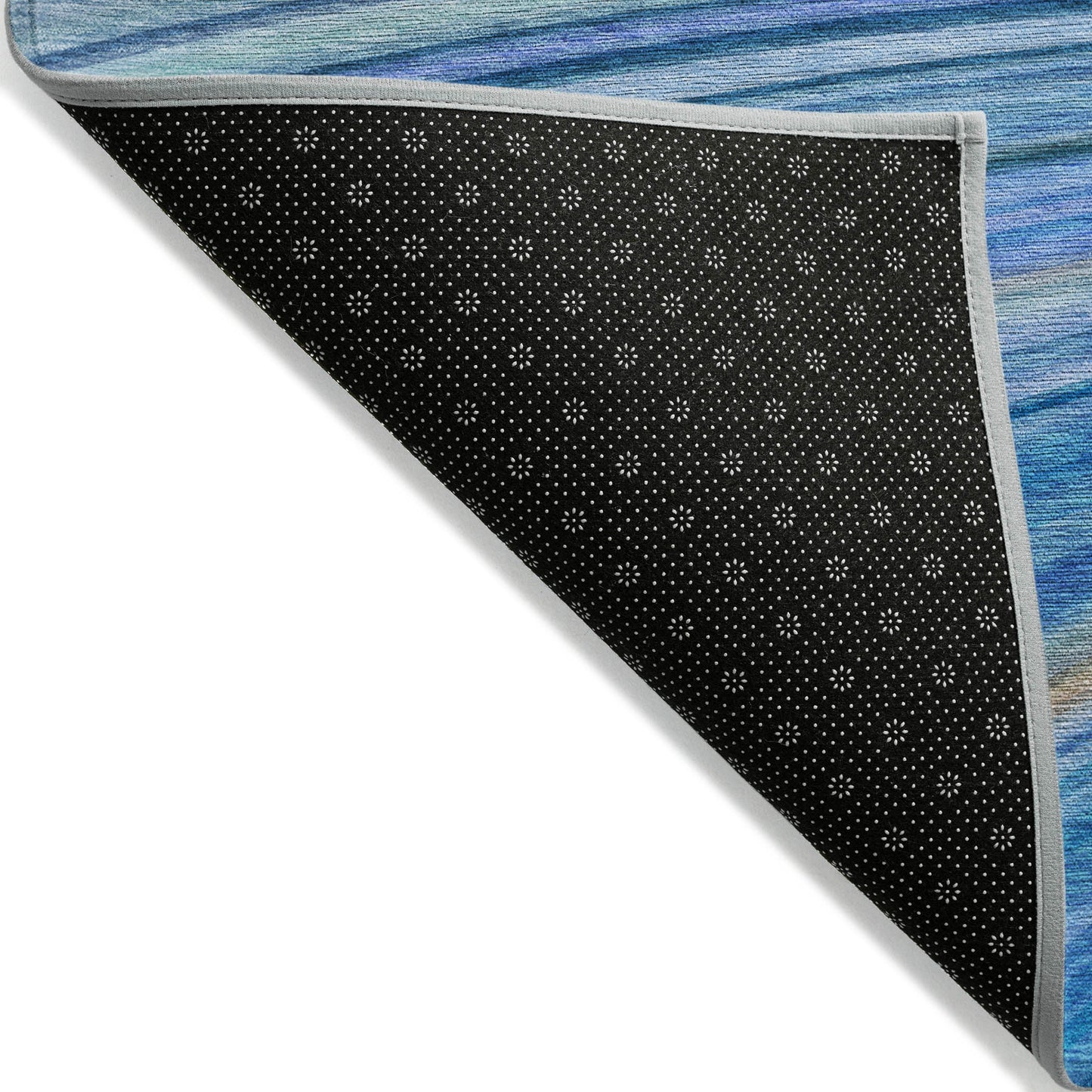 Addison Rugs Waves Blue Washable Indoor-Outdoor Rug