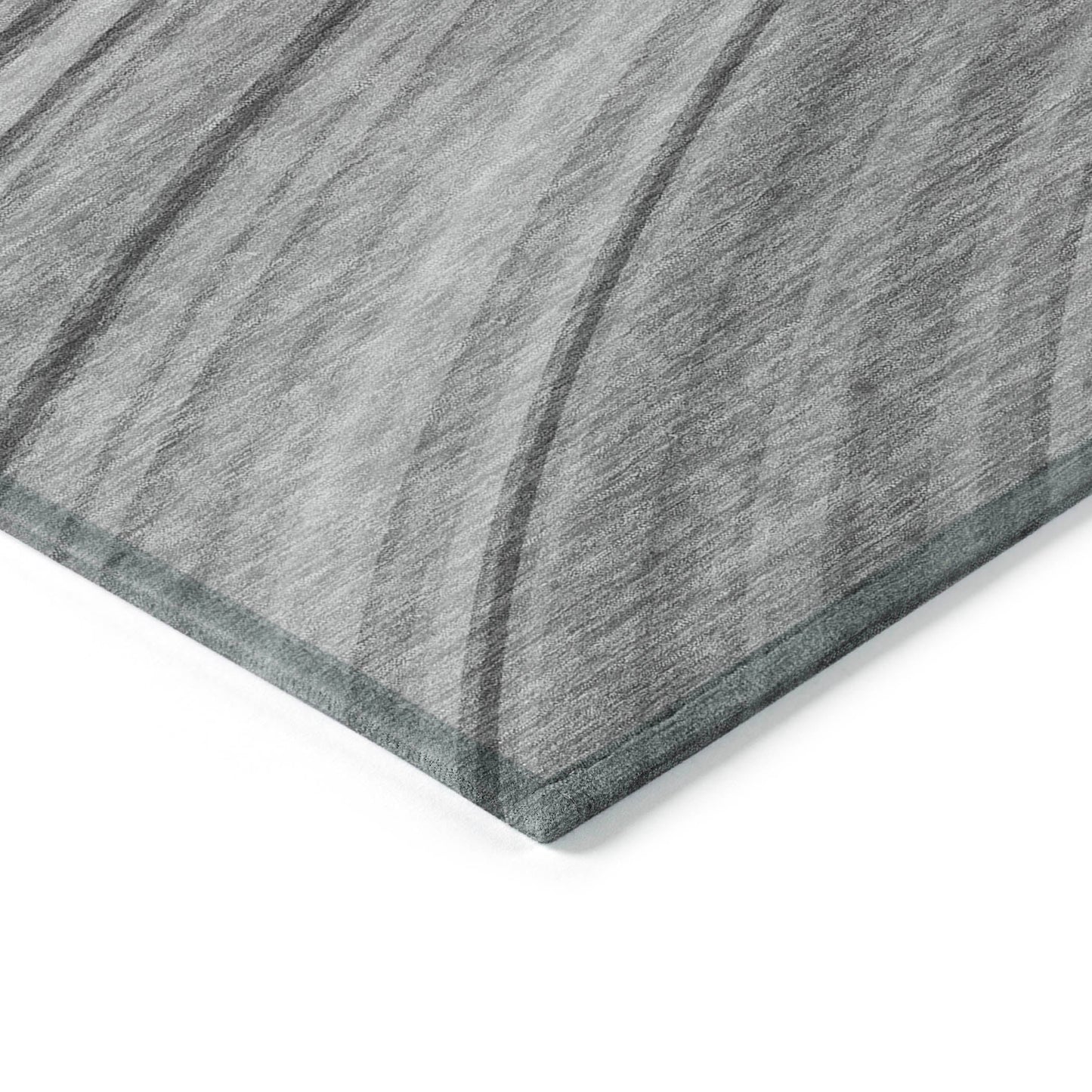 Addison Rugs Waves Grey Washable Indoor-Outdoor Rug