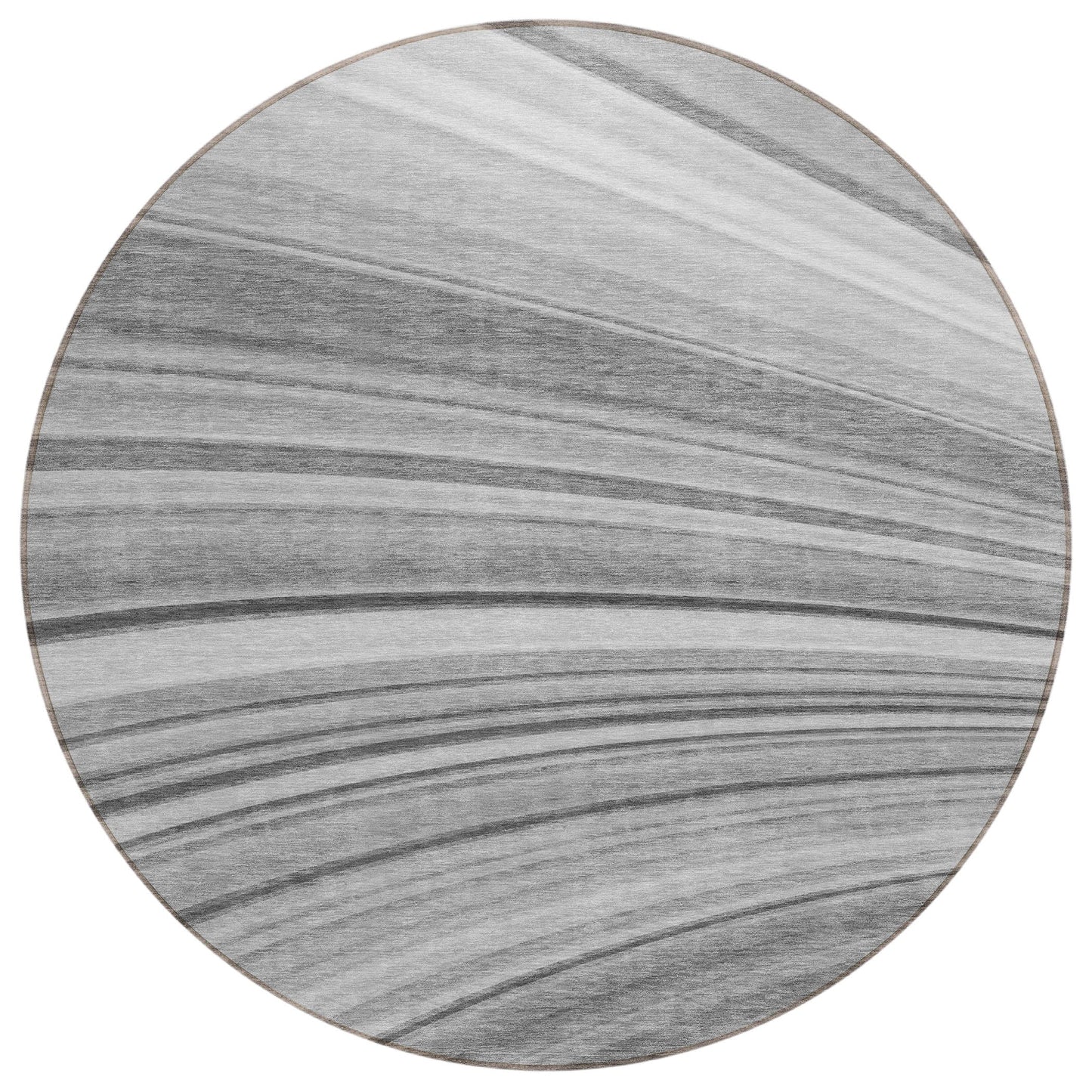 Addison Rugs Waves Grey Washable Indoor-Outdoor Rug