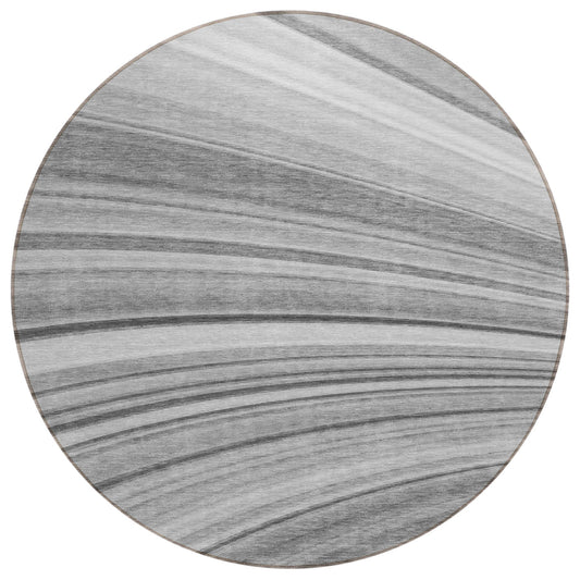Addison Rugs Waves Grey Washable Indoor-Outdoor Rug