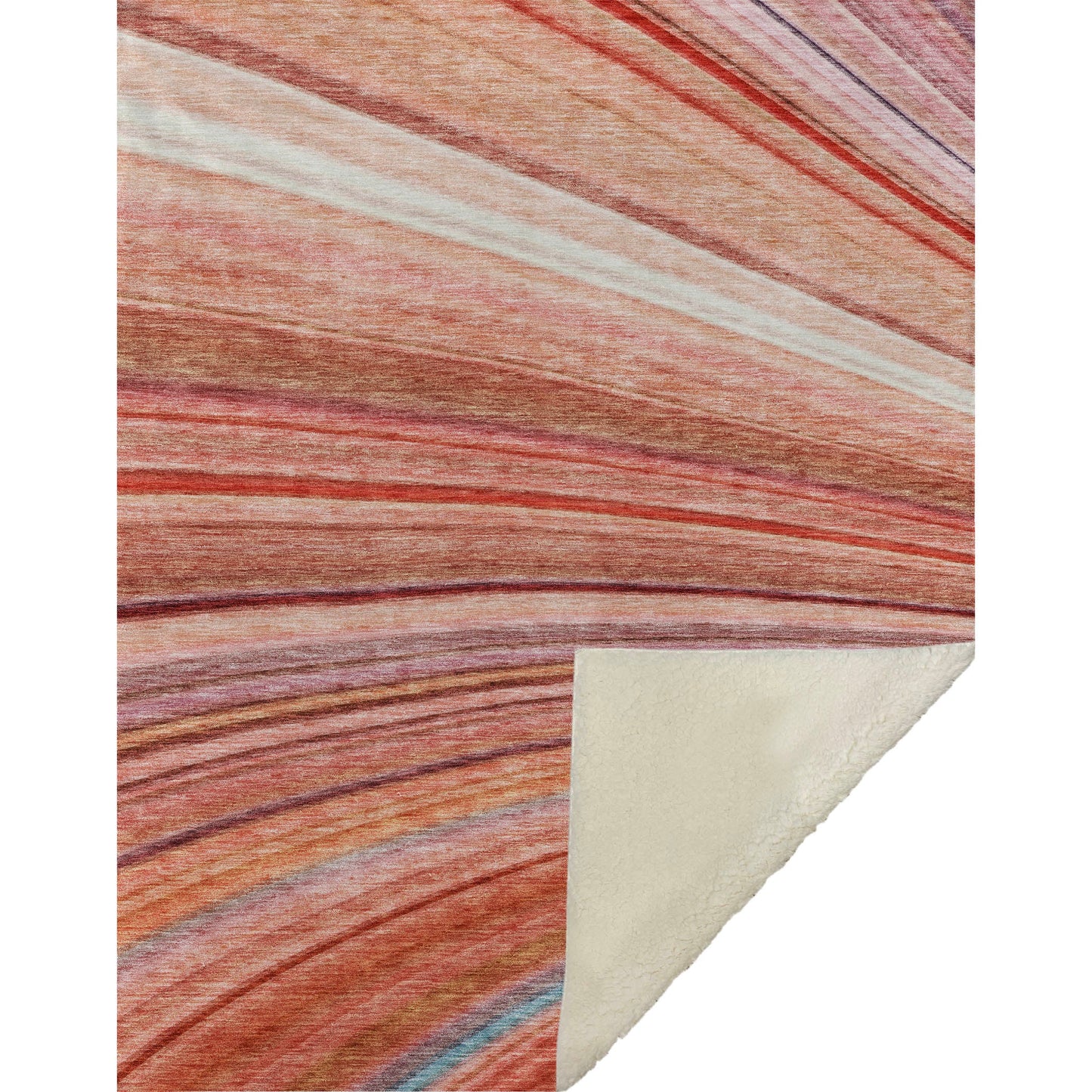 Addison Rugs Waves Terracotta Washable Indoor-Outdoor Rug