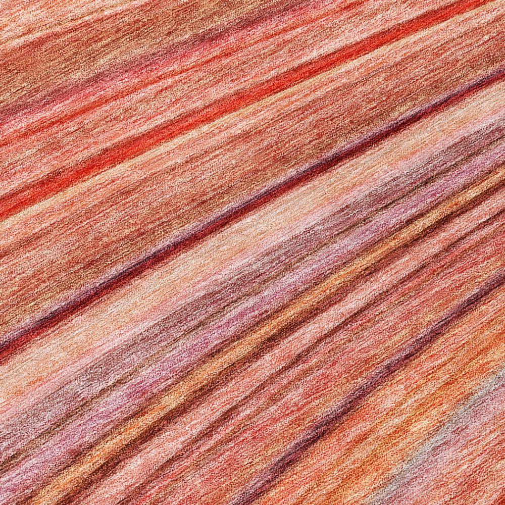 Addison Rugs Waves Terracotta Washable Indoor-Outdoor Rug