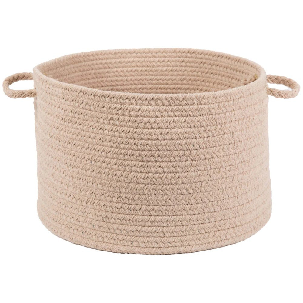 Rhody Rug Wearever Braided Handmade Basket