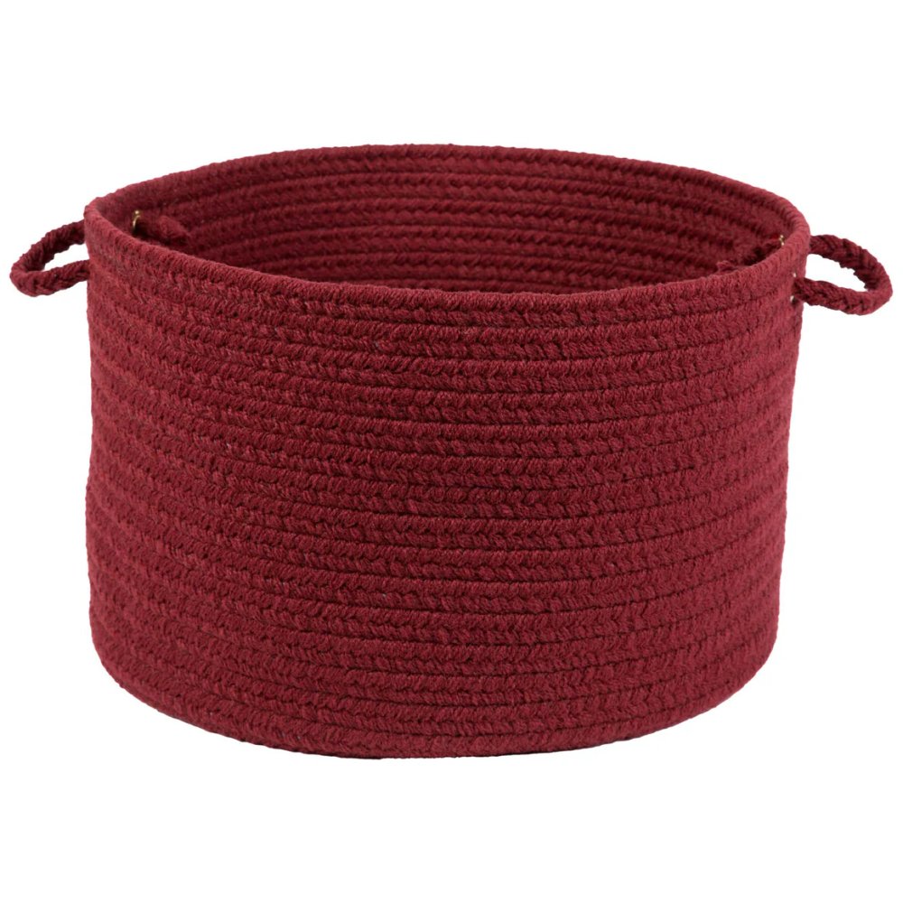 Rhody Rug Wearever Braided Handmade Basket