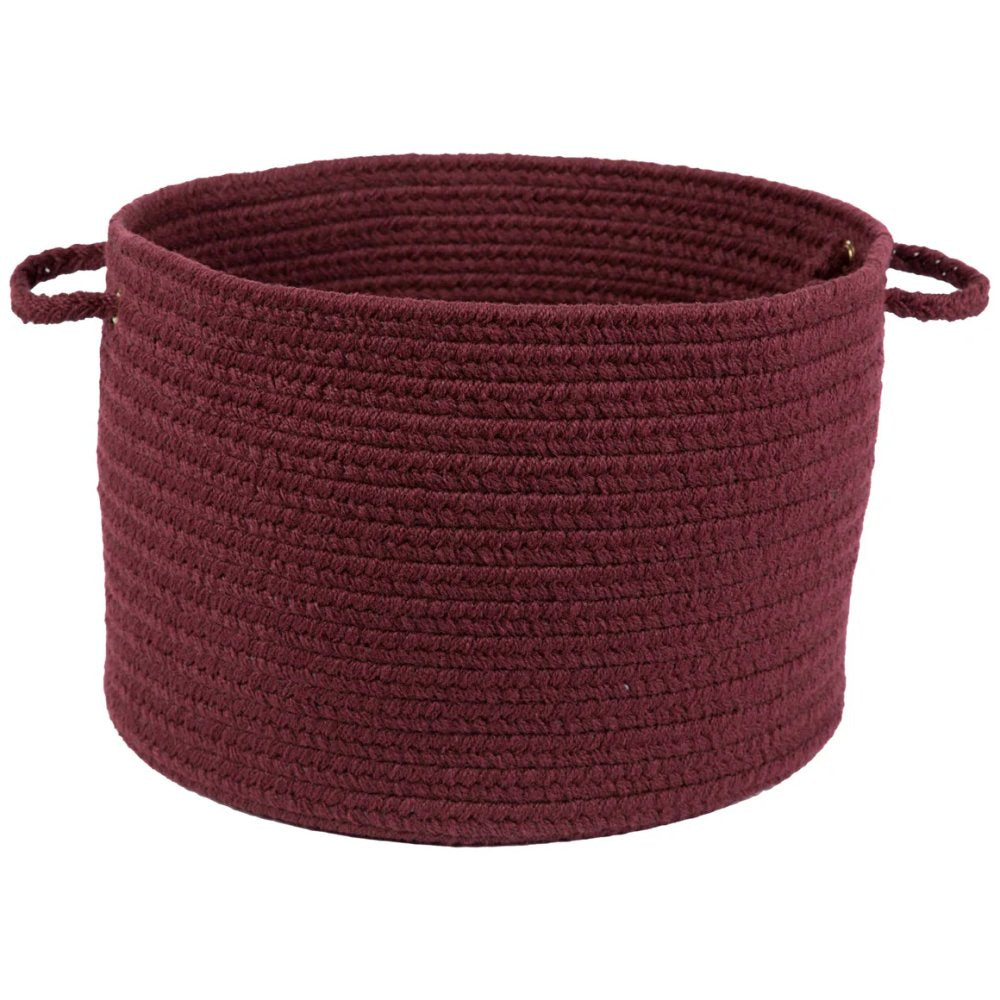 Rhody Rug Wearever Flat Braid Handmade Basket