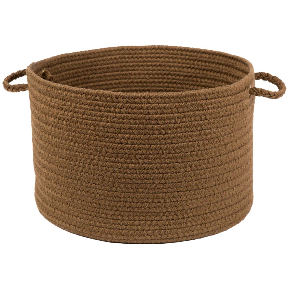 Rhody Rug Wearever Flat Braid Handmade Basket