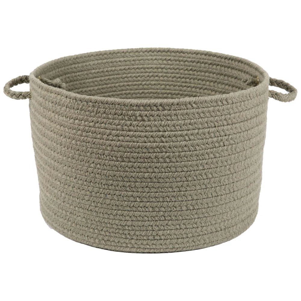 Rhody Rug Wearever Flat Braid Handmade Basket