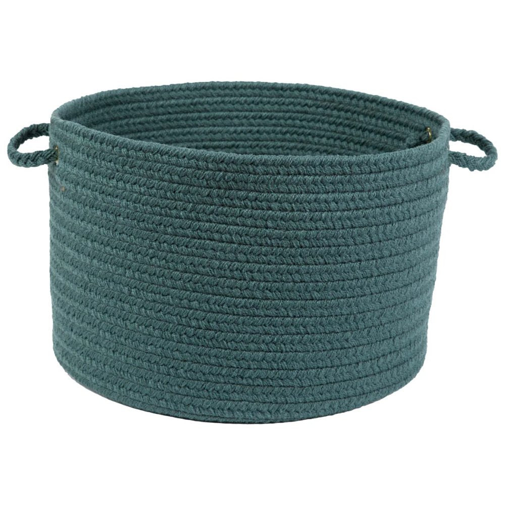 Rhody Rug Wearever Flat Braid Handmade Basket