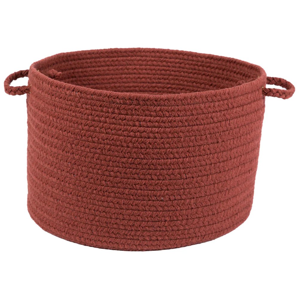 Rhody Rug Wearever Flat Braid Handmade Basket