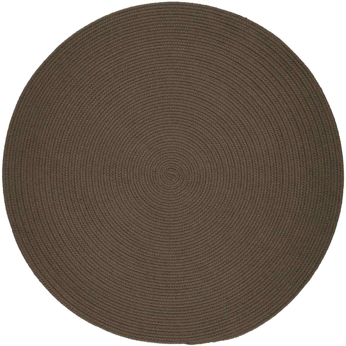 Rhody Rug Wearever Round Fade-Resistant Outdoor Rugs
