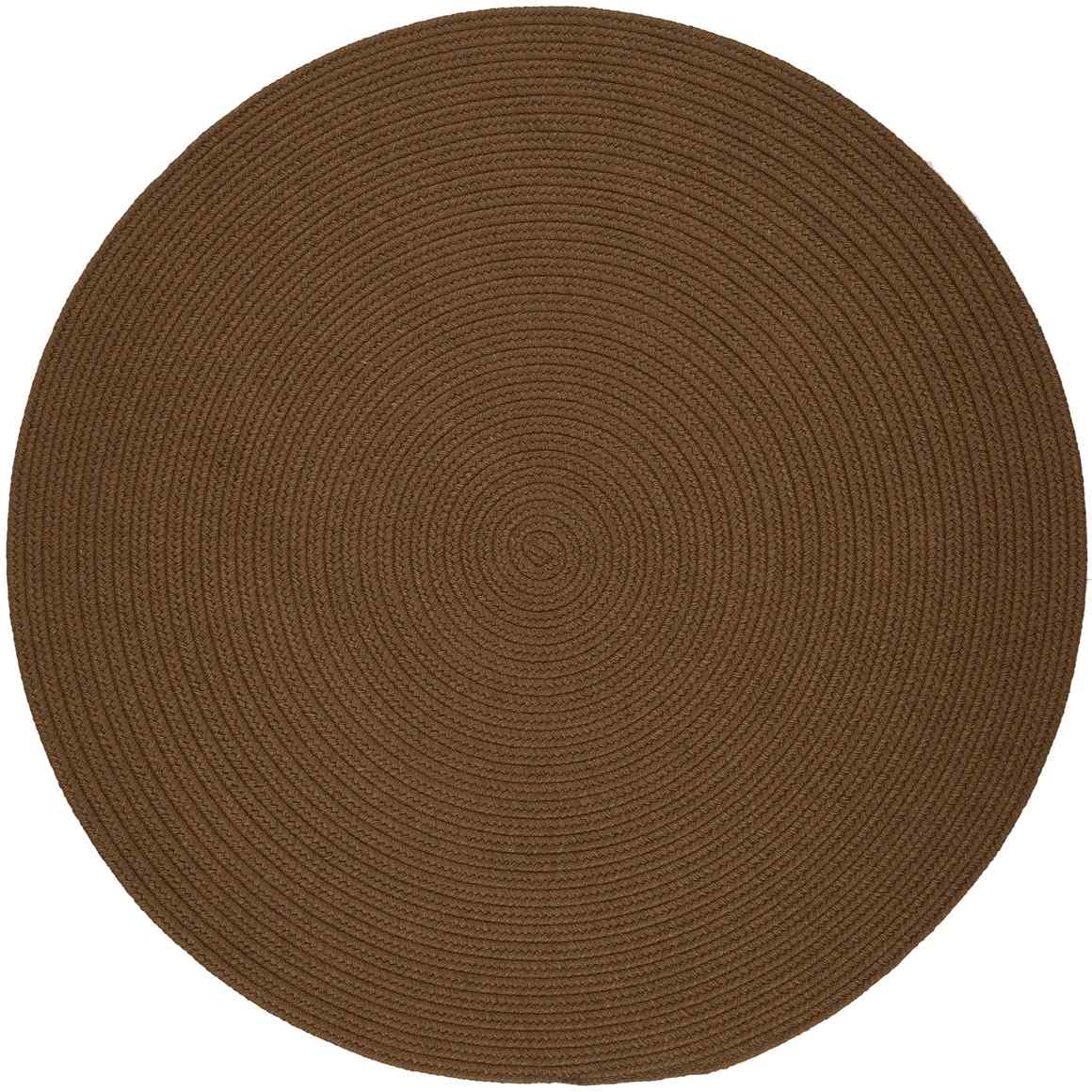 Rhody Rug Wearever Round Fade-Resistant Outdoor Rugs