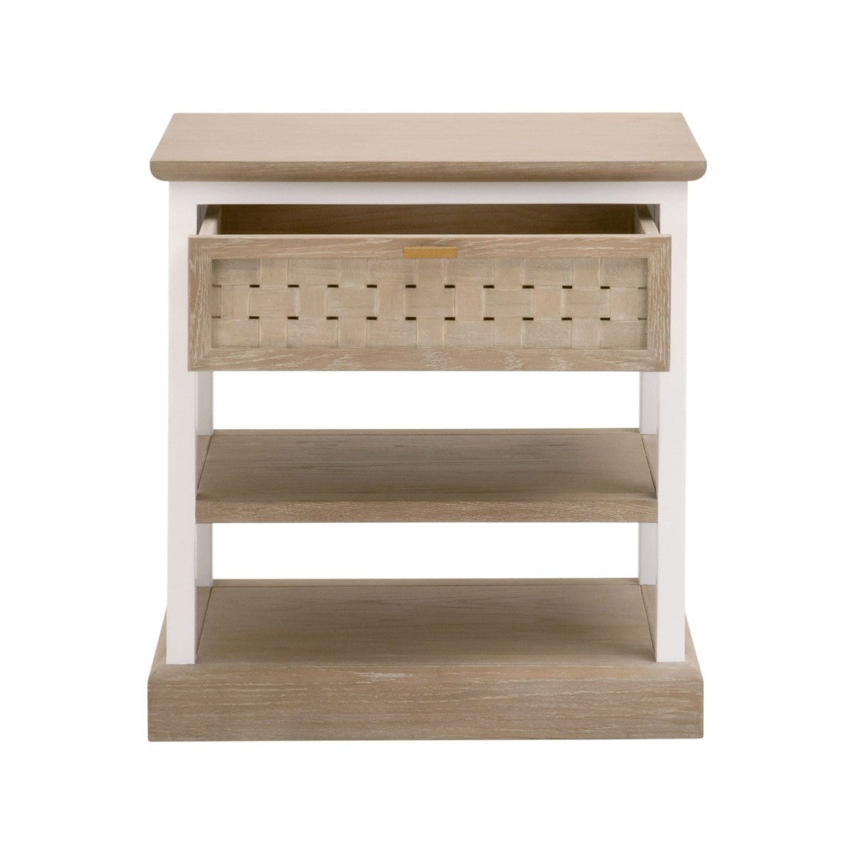 Weave 1-Drawer Side Table-Side Tables-Essentials For Living-Sideboards and Things