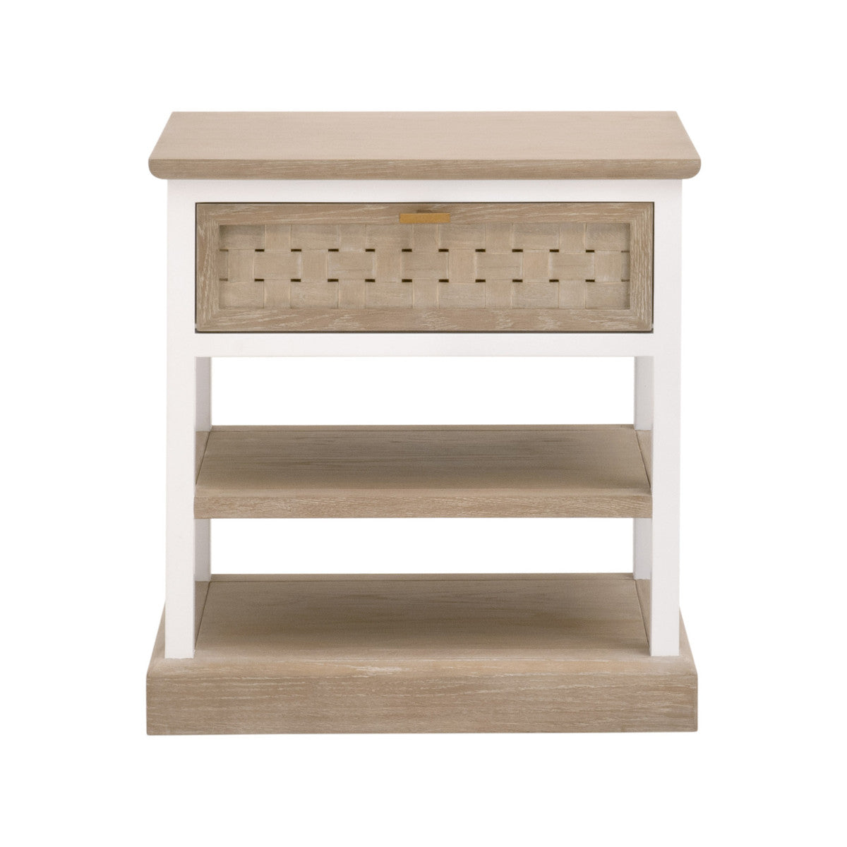 Weave 1-Drawer Side Table-Side Tables-Essentials For Living-Sideboards and Things