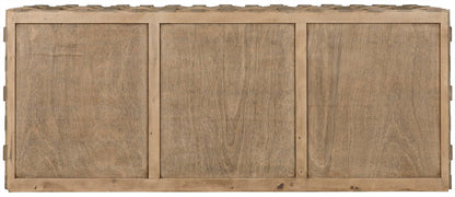 Weave Wood Bleached Walnut Sideboard-Sideboards-Noir-Sideboards and Things