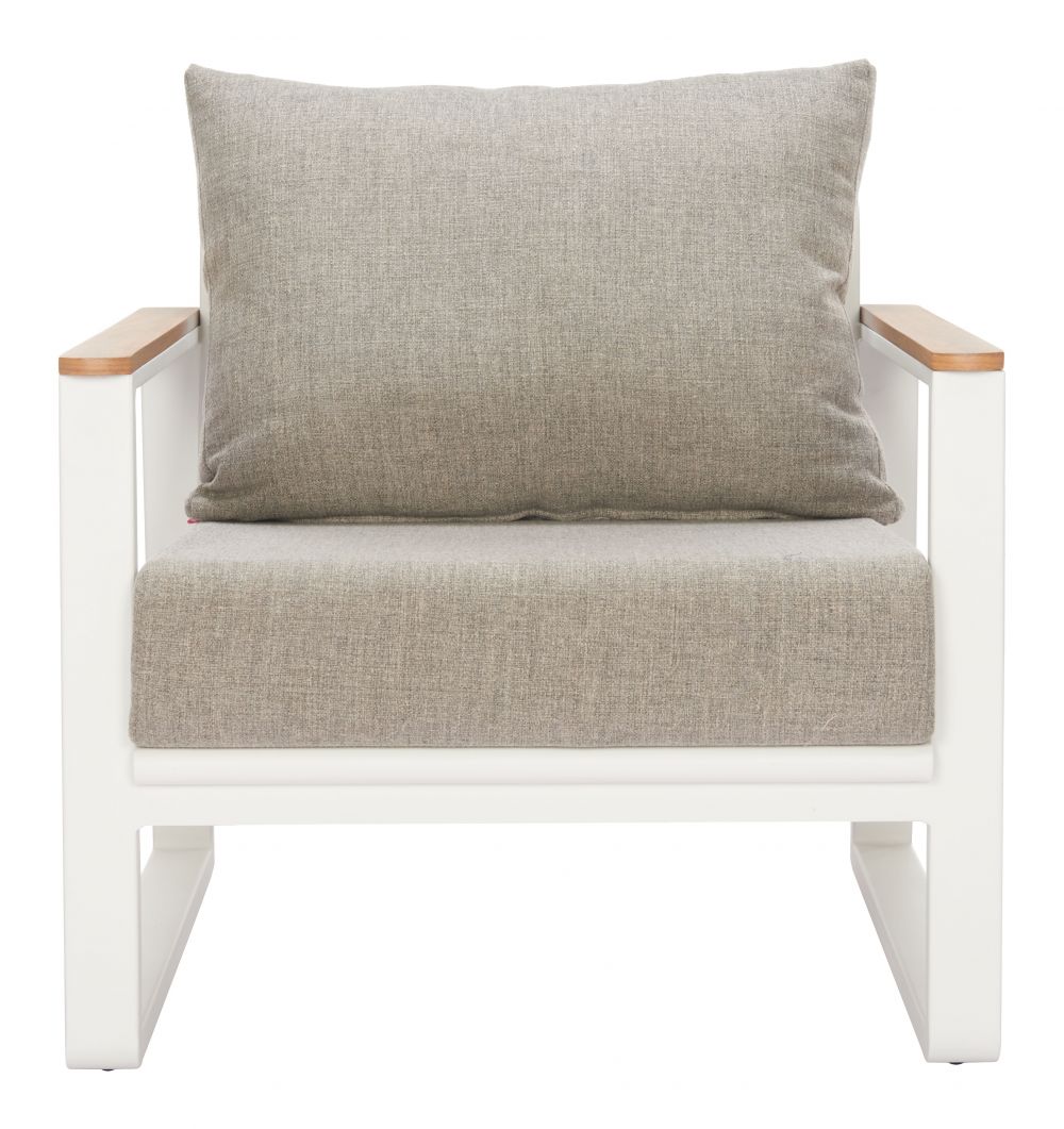 Zuo Modern Welt Olefin Fabric Outdoor Armchair